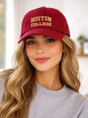 New Balance Boston College Adjustable Hat – Maroon Dad Cap One Size